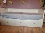 Uitschuifbed, Gebruikt, 90 cm, Eenpersoons, Wit