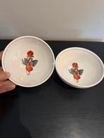 Te koop 2 x kom klaproos Flower Fairies, Ophalen of Verzenden