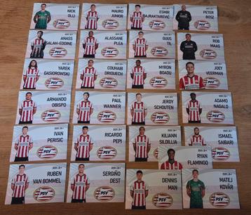 Complete fotoset PSV Eindhoven 2025-26 -- 25 stuks beschikbaar voor biedingen