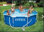 Intex familie zwembad op te halen in Delft, Tuin en Terras, Zwembaden, 200 tot 400 cm, Rond, Opzetzwembad, Minder dan 80 cm