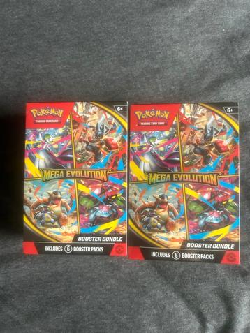 2x Mega Evolution Booster Bundle - Sealed beschikbaar voor biedingen