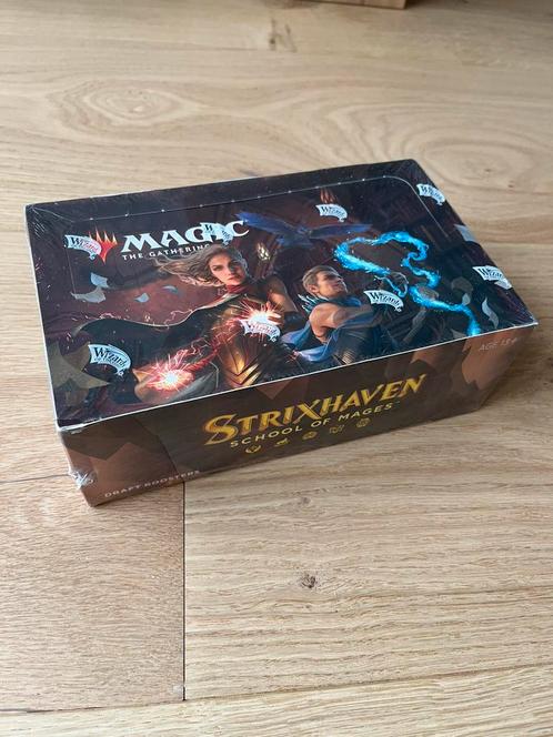 Magic: the collection Strixhaven draft booster box nieuw, Hobby en Vrije tijd, Verzamelkaartspellen | Magic the Gathering, Nieuw