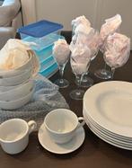 Divers servies - Ikea - wit, Antiek en Kunst, Ophalen of Verzenden