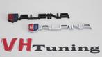 BMW Alpina 3D logo zelfklevend 13CM metaal diverse kleuren, Ophalen of Verzenden