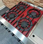 Luxe Fornuis Viking 150cm bordeaux rood Teppanyaki gril, 60 cm of meer, Ophalen of Verzenden, Zo goed als nieuw, Energieklasse A of zuiniger