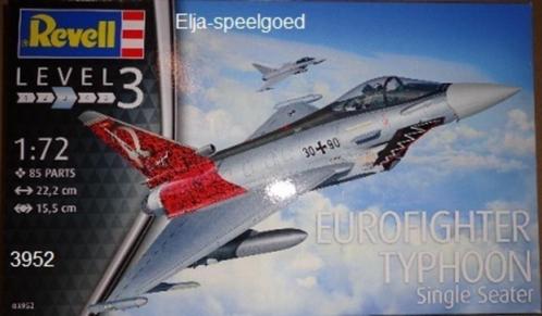 modelbouw Eurofighter Typhoon Single Seater, Revell 3952, Hobby en Vrije tijd, Modelbouw | Vliegtuigen en Helikopters, Nieuw, Vliegtuig