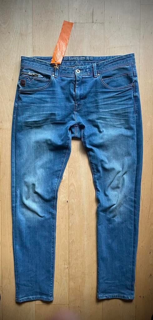Vanguard V850 Rider Slim Fit jeans spijkerbroek W35 L32, Ophalen of Verzenden, Zo goed als nieuw, Blauw, W36 - W38 (confectie 52/54)