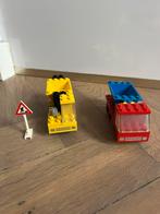 Legoland lego 612 622 tipper truck kiepwagen vintage, Ophalen of Verzenden, Gebruikt, Complete set, Lego
