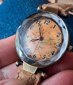 Horloge By Techno Time van kurk, Staal, Polshorloge, Overige materialen, Ophalen of Verzenden