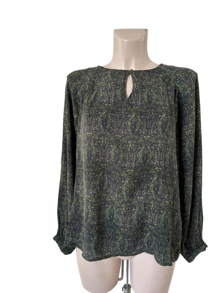 By-Bar shirt lange mouw S, Kleding | Dames, T-shirts, Zo goed als nieuw, Maat 36 (S), Groen, Lange mouw, Ophalen of Verzenden