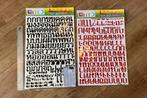 2 grote vellen Thaise stickers, Hobby en Vrije tijd, Scrapbooking, Ophalen of Verzenden, Nieuw, Papier of Karton, Scrap