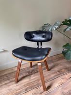 Dutchbone blackwood stoel, Huis en Inrichting, Stoelen, Gebruikt, Zwart, Hout, Ophalen of Verzenden