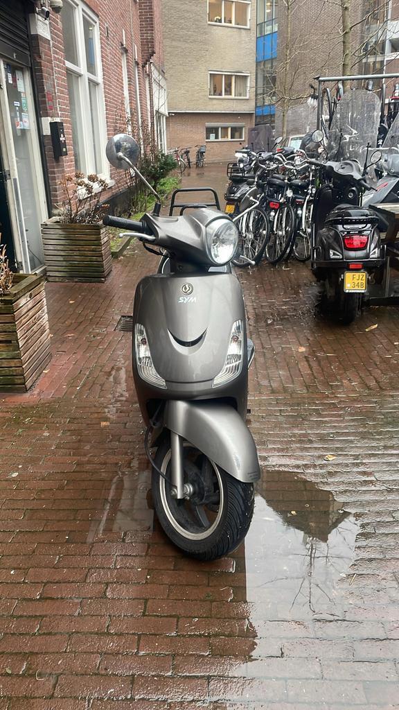 SYM Fiddle II Bromscooter - 2016 - Topconditie!, Fietsen en Brommers, Scooters | SYM, Zo goed als nieuw, Fiddle, Maximaal 45 km/u