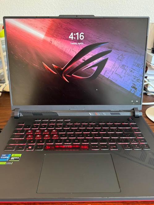 ASUS ROG Strix G16 gaming laptop, Computers en Software, Windows Laptops, Zo goed als nieuw, 15 inch, SSD, 16 GB, Ophalen of Verzenden