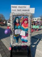 Dragqueen Showgirl dikke dame Kostuum, Carnaval, Maat 46/48 (XL) of groter, Ophalen of Verzenden, Kleding