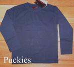 Donkerblauwe longsleeve maat 134/140 NIEUW (8558), Kinderen en Baby's, Kinderkleding | Maat 134, Nieuw, Ophalen of Verzenden, Shirt of Longsleeve