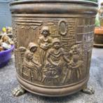 Bloempotten en sleutelhanger., Tuin en Terras, Rond, Ophalen of Verzenden, Aardewerk, Minder dan 40 cm