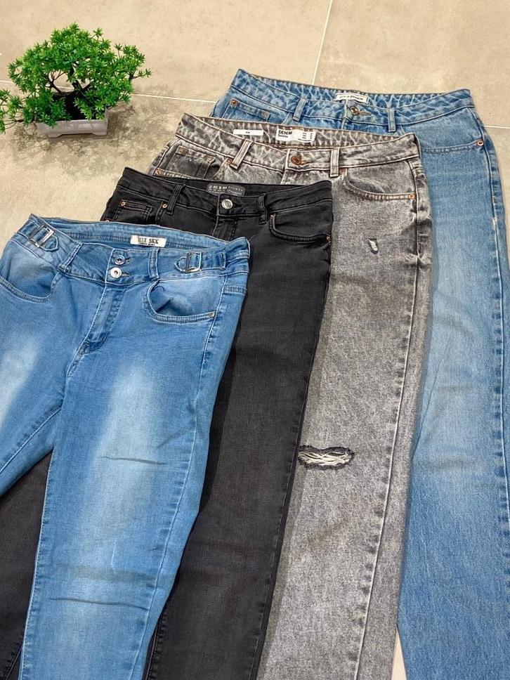 Mix of 4 Jeans from Multiple Brands - Size 38/40/42, Kleding | Dames, Broeken en Pantalons, Zo goed als nieuw, Maat 38/40 (M)
