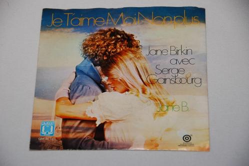 Jane Birkin Avec Serge Gainsbourg – Je T'aime Moi Non Plus 7, Cd's en Dvd's, Vinyl Singles, Gebruikt, Single, Pop, 7 inch, Ophalen of Verzenden