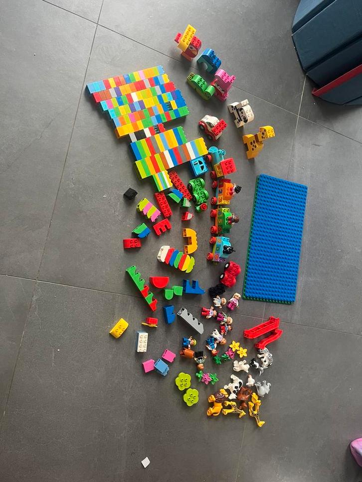 Grote verzameling Lego Duplo, Kinderen en Baby's, Speelgoed | Duplo en Lego, Gebruikt, Duplo, Losse stenen, Ophalen