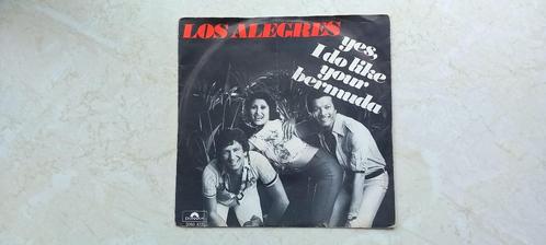 LOS ALEGRES  /  yes, I do like your bermuda  1977, Cd's en Dvd's, Vinyl Singles, Zo goed als nieuw, Single, Pop, Ophalen of Verzenden