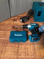 Makita boormachine 18v, Ophalen of Verzenden, Zo goed als nieuw, Boormachine