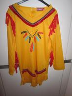 Carnaval indianenjurk maat 128 incl. tooi en pruik., Kinderen en Baby's, Carnavalskleding en Verkleedspullen, Ophalen of Verzenden