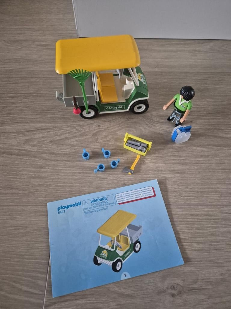 Playmobil 5437 Summer Fun Camping Golfkar, Kinderen en Baby's, Speelgoed | Playmobil, Ophalen of Verzenden, Gebruikt, Complete set