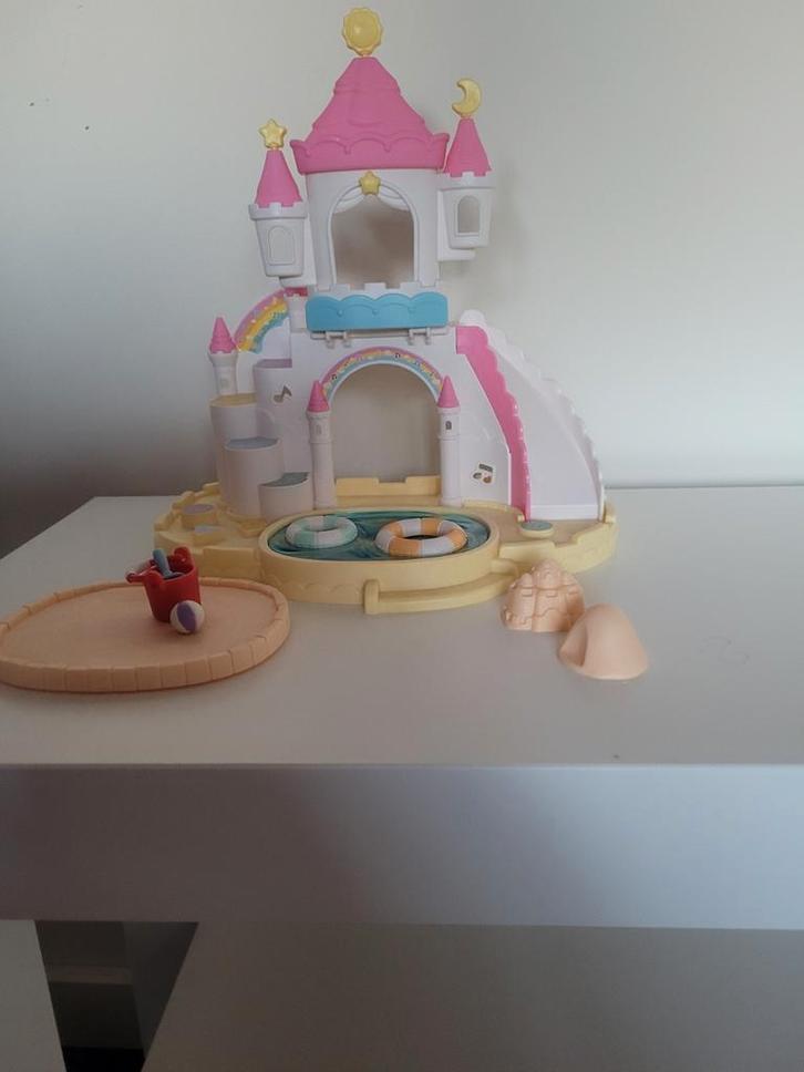 Sylvanian families nursery zand en water set., Kinderen en Baby's, Speelgoed | Poppenhuizen, Zo goed als nieuw, Ophalen of Verzenden