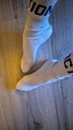 witte sportsokken Action 39/42, Kleding | Dames, Verzenden, Gedragen, Maat 39 t/m 42, Wit
