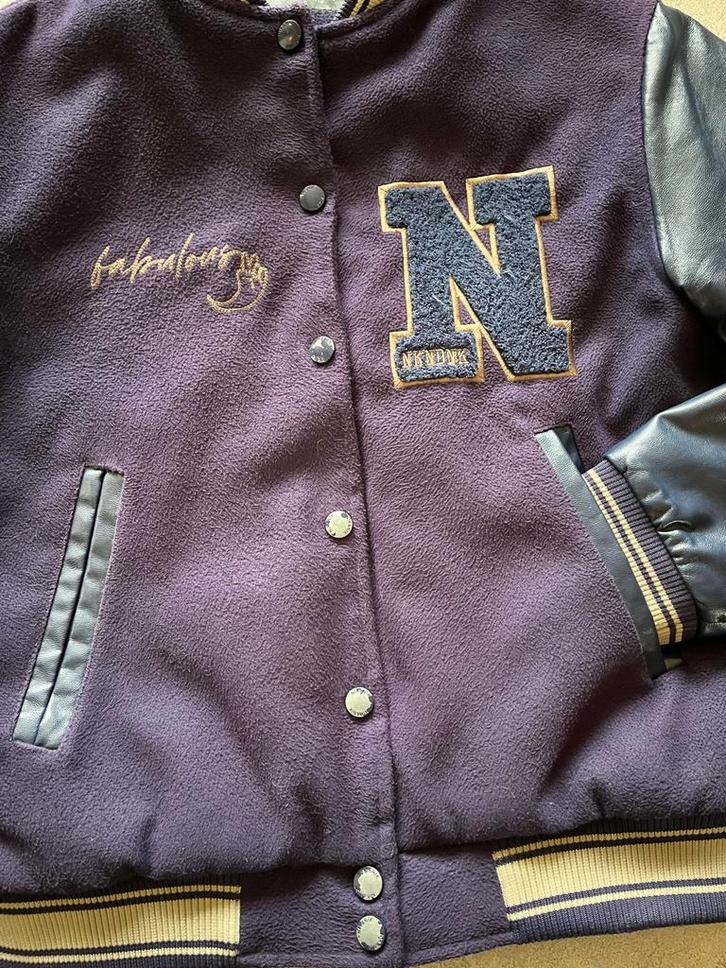 Nik en Nik Bomberjack Maat 152, Kinderen en Baby's, Kinderkleding | Maat 152, Gebruikt, Meisje, Jas, Ophalen of Verzenden