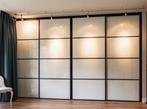 IKEA SKYTTA schuifdeuren 400 cm – glas hoogglans, Ophalen, 200 cm of meer, 200 cm of meer, Minder dan 25 cm