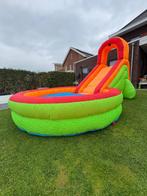 Te koop - springkussen met waterglijbaan, Ophalen, Gebruikt