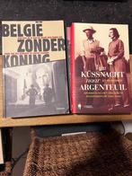 Pakketje boeken rond het Belgisch koningshuis, Ophalen of Verzenden, Gebruikt, Buitenland, Tijdschrift of Boek