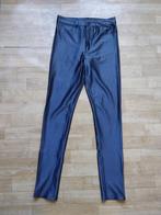 Grijze glans skinny broek h&m mt.36 ALLES 1 EURO, Kleding | Dames, Broeken en Pantalons, Grijs, Lang, H&M, Ophalen of Verzenden