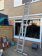 Altrex 2x14 ladder, Doe-het-zelf en Verbouw, Ladders en Trappen, Ophalen, Gebruikt, Ladder, Opvouwbaar of Inschuifbaar