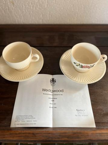 Kop en schotel Wedgwood, in nieuwstaat, per stuk 15 euro beschikbaar voor biedingen