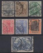 Duitse Rijk (4) - germania reichspost, Postzegels en Munten, Postzegels | Europa | Duitsland, Verzenden, Duitse Keizerrijk, Gestempeld