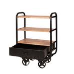 Industriële Bakkerskar Keukentrolley Koffiewagen Kar Zwart, Info@dehanzeherten.nl, De Hanze Herten BV, Nieuw, Ophalen of Verzenden