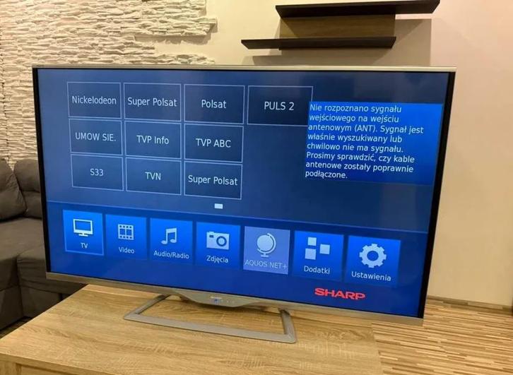 WEG=WEG!! FULL HD SHARP SMART LCD TV 60 INCH | HDMI | WIFI, Audio, Tv en Foto, Overige Audio, Tv en Foto, Gebruikt, Ophalen