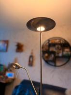 Retro Vloerlamp met Leeslamp, Huis en Inrichting, Lampen | Vloerlampen, Ophalen, Gebruikt, Metaal, 150 tot 200 cm
