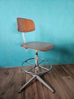 Friso Kramer Industriële tekentafelstoel Vintage, Huis en Inrichting, Ophalen, Gebruikt, Overige kleuren, Bureaustoel