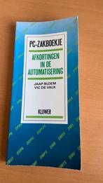 PC-zakboekje - afkortingen in de automatisering, Boeken, Ophalen of Verzenden