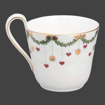 Star fluted kerst beker met oor Royal Copenhagen beschikbaar voor biedingen