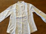 Purdey: z.g.a.n. zacht off-white babycord bloes maat M, Kleding | Dames, Maat 38/40 (M), Verzenden, Wit, Zo goed als nieuw