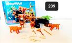 Playmobil sabeltandtijgers als nieuw compleet in doos, Ophalen of Verzenden, Zo goed als nieuw, Complete set