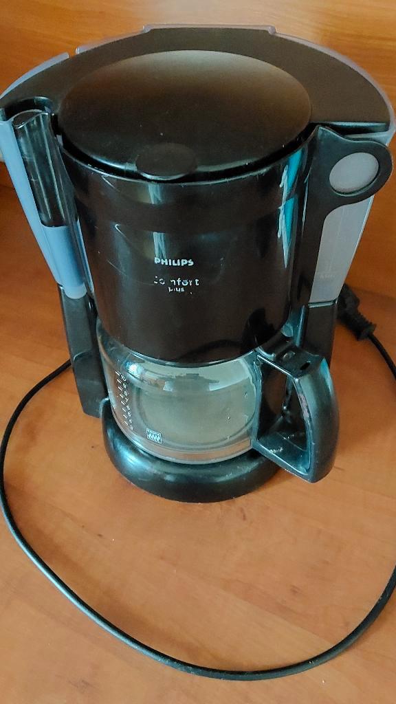 Philips comfort plus filter-koffiezetapparaat koffie, Witgoed en Apparatuur, Koffiezetapparaten, Gebruikt, Gemalen koffie, Overige typen
