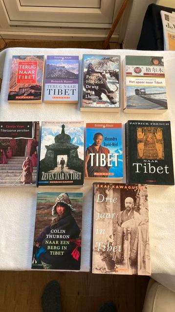 9 x TIBET-boek! Gerenommeerde auteurs. Los/ set. Onbesch. beschikbaar voor biedingen