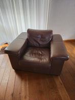 Leren fauteuil Pfennings Sittard – topkwaliteit!, Ophalen, Zo goed als nieuw, 50 tot 75 cm, Leer