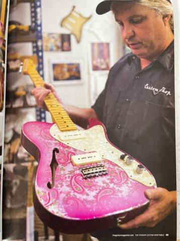 2017/1968 Fender telecaster thinline Masterbuilt NAMM 2017